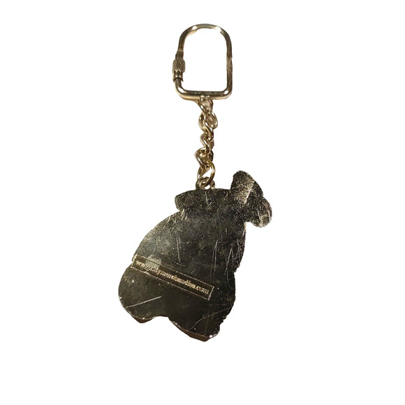 Fort Lauderdale Florida Pink Flamingo Beach Ball Metal Keychain - Picture 3 of 3